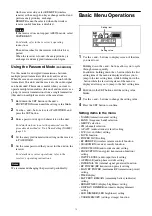 Preview for 10 page of Sony DWT-B03R Operating Instructions Manual