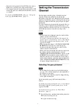 Preview for 6 page of Sony DWT-B30 Operating Instructions Manual