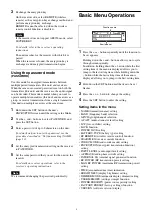 Preview for 9 page of Sony DWT-B30 Operating Instructions Manual