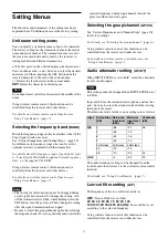 Preview for 10 page of Sony DWT-B30 Operating Instructions Manual