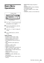 Preview for 25 page of Sony DWT-P01 Operating Instructions Manual