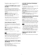 Preview for 14 page of Sony DWT-P01N Operating Instructions Manual