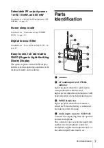 Preview for 7 page of Sony DWTB01/E1424 Operating Instructions Manual