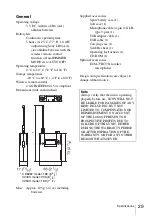 Preview for 29 page of Sony DWTB01/E1424 Operating Instructions Manual