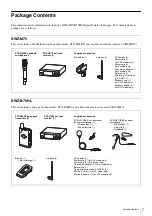 Предварительный просмотр 7 страницы Sony DWZB70HL Operating Instructions Manual