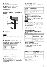 Предварительный просмотр 11 страницы Sony DWZB70HL Operating Instructions Manual