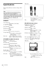 Предварительный просмотр 26 страницы Sony DWZB70HL Operating Instructions Manual