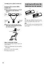 Preview for 8 page of Sony DX10 Operating Instructions Manual