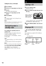 Предварительный просмотр 10 страницы Sony DX60AV Operating Instructions Manual