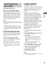 Preview for 15 page of Sony DX60AV Operating Instructions Manual