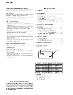 Preview for 2 page of Sony DXA-WZ5 Service Manual