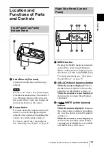 Preview for 11 page of Sony DXC-390P Instructions For Use Manual