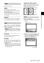 Preview for 19 page of Sony DXC-390P Instructions For Use Manual