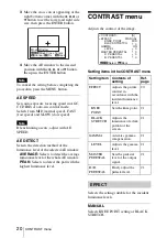 Preview for 20 page of Sony DXC-390P Instructions For Use Manual