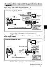 Preview for 37 page of Sony DXC-390P Instructions For Use Manual