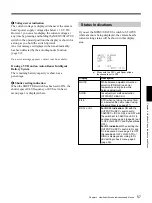 Предварительный просмотр 57 страницы Sony DXC-D35 Operating Instructions Manual