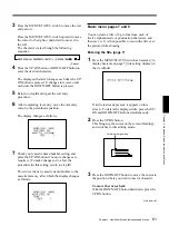 Предварительный просмотр 61 страницы Sony DXC-D35 Operating Instructions Manual