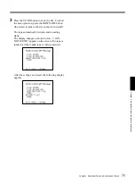 Preview for 75 page of Sony DXC-D35 Operating Instructions Manual