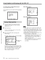 Предварительный просмотр 78 страницы Sony DXC-D35 Operating Instructions Manual