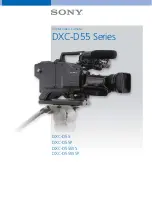 Preview for 1 page of Sony DXC-D55 Series Brochure & Specs