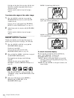 Предварительный просмотр 34 страницы Sony DXF-C50WA Operating Instructions Manual