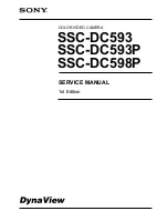 Sony DynaView SSC-DC593 Service Manual preview