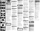 Preview for 2 page of Sony E 30 mm F3.5 Macro Operating Instructions