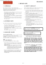 Предварительный просмотр 2 страницы Sony E-mount SEL200600G Service Manual