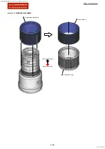 Предварительный просмотр 24 страницы Sony E-mount SEL200600G Service Manual