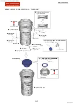 Предварительный просмотр 28 страницы Sony E-mount SEL200600G Service Manual