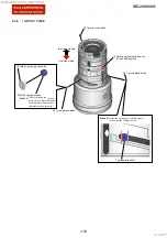 Предварительный просмотр 33 страницы Sony E-mount SEL200600G Service Manual