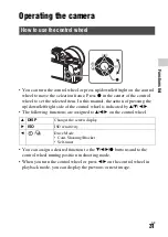 Предварительный просмотр 31 страницы Sony E-mount WW898259 (ILCE-7SM2) Instruction Manual