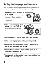 Предварительный просмотр 62 страницы Sony E-mount WW898259 (ILCE-7SM2) Instruction Manual