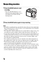 Предварительный просмотр 70 страницы Sony E-mount WW898259 (ILCE-7SM2) Instruction Manual