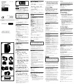 Preview for 1 page of Sony E PZ 16-50mm F3.5-5.6 OSS Operating Instructions