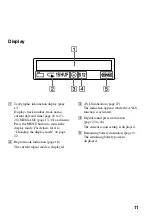 Preview for 11 page of Sony E105 Operating Instructions Manual