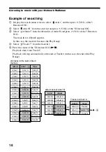 Preview for 18 page of Sony E205 Operating Instructions Manual