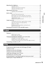 Preview for 15 page of Sony EA50EH Operating Manual