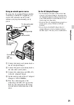 Preview for 21 page of Sony EA50EH Operating Manual