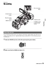 Preview for 33 page of Sony EA50EH Operating Manual