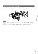 Preview for 37 page of Sony EA50EH Operating Manual