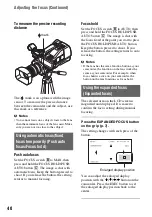 Preview for 40 page of Sony EA50EH Operating Manual