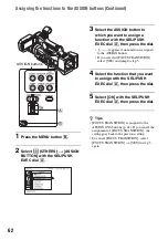 Preview for 62 page of Sony EA50EH Operating Manual