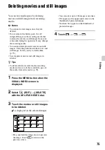 Preview for 75 page of Sony EA50EH Operating Manual