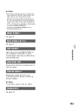 Preview for 103 page of Sony EA50EH Operating Manual