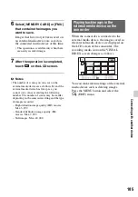 Preview for 105 page of Sony EA50EH Operating Manual