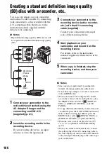 Preview for 106 page of Sony EA50EH Operating Manual