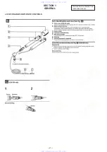 Предварительный просмотр 2 страницы Sony ECM-360 Service Manual