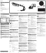 Preview for 1 page of Sony ECM-673 Operating Instructions