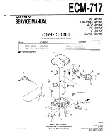 Preview for 9 page of Sony ECM-717 Service Manual